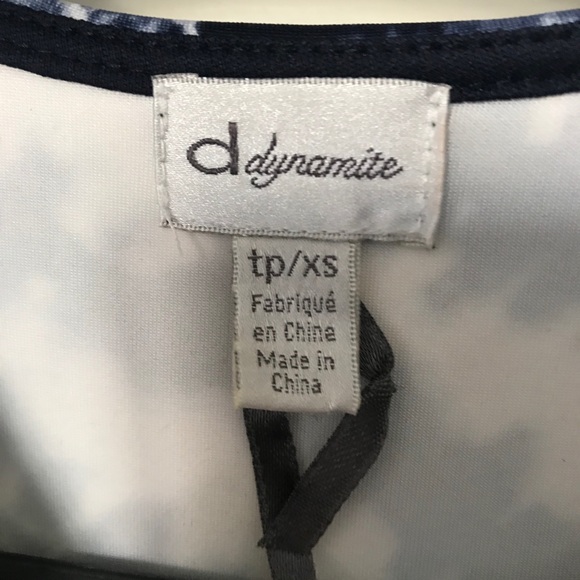 Dynamite- Bodycon Tie Dye Pattern Mini Dress - XS - Picture 5 of 8